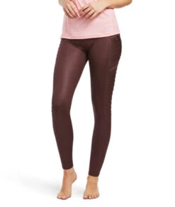Ariat EOS Moto Tights Full Seat -Riding Apparel Store EOS moto full seat mahogany front 10039870 ariat 03233.1660865474