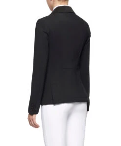 Cavalleria Toscana GP Young Rider Jacket -Riding Apparel Store GP young rider jacket black back GBA006 JE115 9999 CT 89878.1635976680