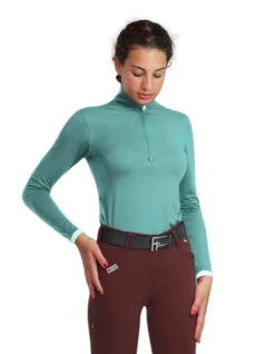 For Horses Gioconda Tech Shirt -Riding Apparel Store Gioconda shirt jade for horses 81883.1625254671