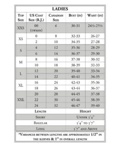 RJ Classics Victory Ladies Show Coat -Riding Apparel Store Ladies Size Charts tops jackets rj classics 71868.1659024728