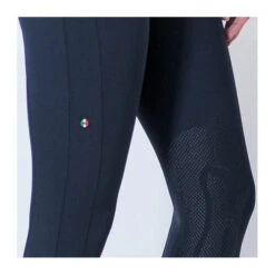 For Horses Adelia Pull On Knee Grip Breeches -Riding Apparel Store adelia breech navy knee grip for horses 22885.1568068023