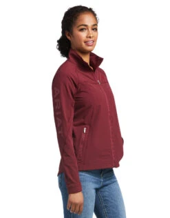 Ariat Agile Softshell Jacket -Riding Apparel Store agile softshell jacket zinfandel front 10039329 ariat 55869.1650482477