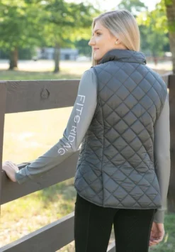 FITS Ainsley Quilted Vest 6 FITS Ainsley Quilted Vest -Riding Apparel Store ainsley quilted vest ash back A717 1 fits 50679.1665448372