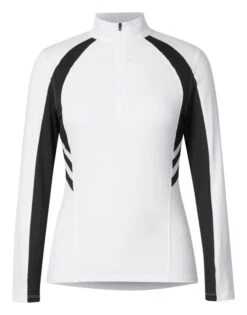 Kerrits Always Cool Ice Fil Shirt Solid Long Sleeve -Riding Apparel Store always ice fil solid ls white front 40483 kerrits 83670.1675895841