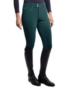 Samshield Ambre Knee Grip Breeches -Riding Apparel Store ambre knee grip pine green side AMBRE KP samshield 74644.1638829994