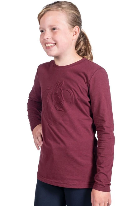 Girls HKM Amelie Shirt Long Sleeve 1 Girls HKM Amelie Shirt Long Sleeve