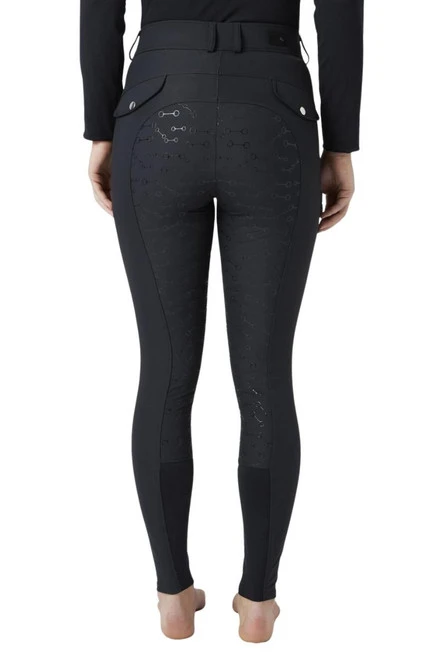 Horze Andrea High Waist Full Seat Breeches 6 Horze Andrea High Waist Full Seat Breeches - Image 6