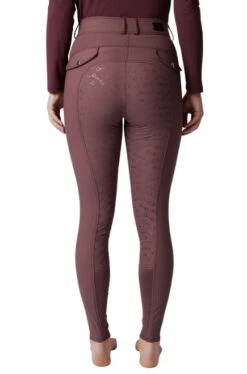 Horze Andrea High Waist Full Seat Breeches 13 Horze Andrea High Waist Full Seat Breeches -Riding Apparel Store andrea high waist fs dark mahogany back 36680 RMBU horze 82869.1652822491