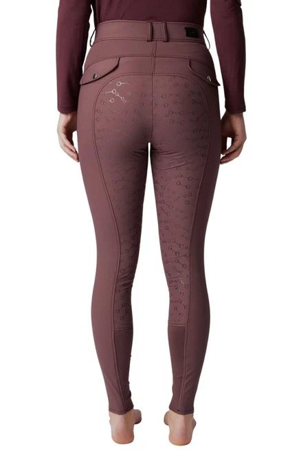 Horze Andrea High Waist Full Seat Breeches 5 Horze Andrea High Waist Full Seat Breeches - Image 5