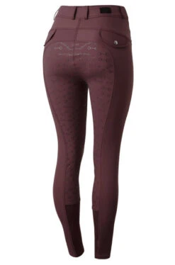 Horze Andrea High Waist Full Seat Breeches 15 Horze Andrea High Waist Full Seat Breeches -Riding Apparel Store andrea high waist fs dark mahogany hero 36680 RMBU horze 60647.1652822481