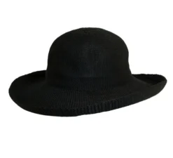 Scala Anji Knitted Poly Straw Hat -Riding Apparel Store anji knit straw black LC541 BLACK scala 25839.1691252055