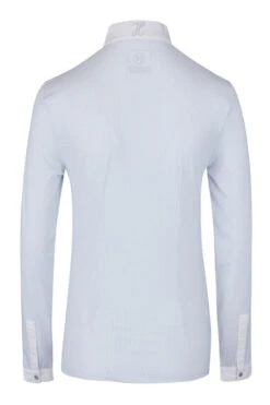Harcour Annie Competition Shirt -Riding Apparel Store annie competition LS blue white back ANNIE harcour 73572.1656017836