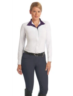 Ovation Aqua-X Knee Patch Breeches -Riding Apparel Store aqua x breech pewter 469889 ovation 21666.1626551379