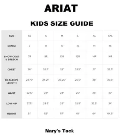 Girls Ariat Sunstopper Pro 2.0 Show Shirt -Riding Apparel Store ariat kids sizes 03668.1676337549