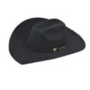 Atwood Felt Cowboy Hat - 7X Black