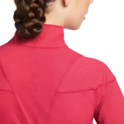 Ariat Auburn Quarter Zip Baselayer -Riding Apparel Store auburn 1 4 zip baselayer red bud back yoke 10039495 ariat 12573.1662078821