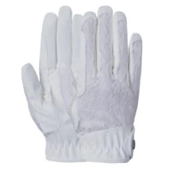 B Vertigo Lace Riding Gloves -Riding Apparel Store b vertigo lace gloves white hero 31739 WH horze 44521.1652645688