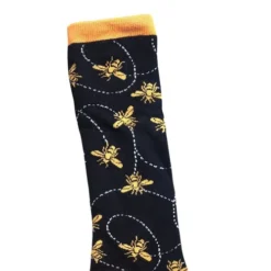 Bee Mine Socks Tall And Crew -Riding Apparel Store bee mine tall sock mackey 48632.1644176427