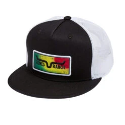 Kimes Ranch Blanket Trucker Hat -Riding Apparel Store blanket trucker hat black hero 842606178796 kimes 63617.1684192557