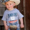 Cinch Kids Born On The Farm Tee