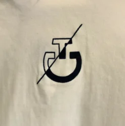 Boys Cavalleria Toscana Team Daytona Zip Polo -Riding Apparel Store boys daytona zip polo white back logo POO080 JE152 0001 CT 26855.1660759297