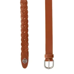 B Vertigo Braided Leather Belt -Riding Apparel Store braided belt light brown ends 31905 LBR b vertigo 47546.1667945956