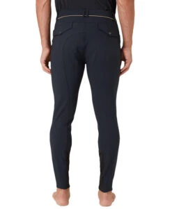 Men's B Vertigo Damien Breeches Knee Patch -Riding Apparel Store bv mens damien kp anth.gry back 36725 horze 17344.1678926348