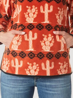 Wrangler Cactus 1/4 Zip Fleece Pullover 11 Wrangler Cactus 1/4 Zip Fleece Pullover -Riding Apparel Store cactus fleece pullover pocket 112335656 wrangler 51319.1689443430