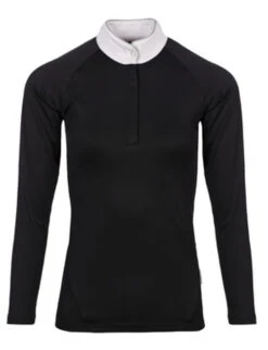 Horseware Ireland Horseware Sara Competition Shirt Long Sleeve -Riding Apparel Store cjbahs horseware sara comp shirt ls black front 33841 21011.1640813524