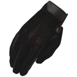 Heritage Crochet Riding Gloves