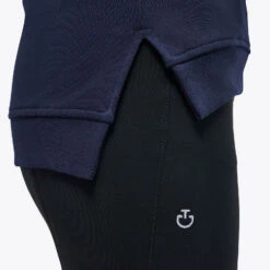 Cavalleria Toscana Orbit Logo Sweatshirt -Riding Apparel Store ct orbit crew navyhipt FED103 CO079 CT 59560.1667273320