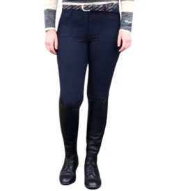 EQODE Davina Q Breeches Full Grip -Riding Apparel Store davina breech grip seat navy front eqode 66430.1668706016