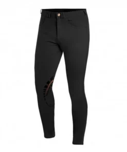 Schockemohle Men's Draco Knee Patch Breeches -Riding Apparel Store draco grip breech black schockemohle 42087.1552753895