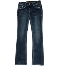 Grace In LA Easy Fit Horseshoe Pocket Jeans -Riding Apparel Store easy fit horseshoe front EB51780 grace LA 1 11125.1687305446