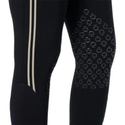 Cavalleria Toscana Embossed Stripe Breeches Knee Grip -Riding Apparel Store embossed silicon stripe navy grip detail PAD169 JE010 7001 cavalleria toscana 97632.1657139419