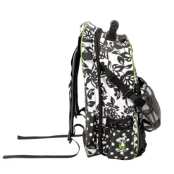 Mackey Equestrian Backpack -Riding Apparel Store equine backpack floral side BP0001 mackey 80138.1657157876