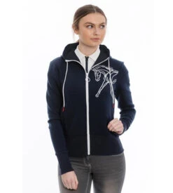 Horseware Ireland Horseware Flamboro Hoody -Riding Apparel Store flamboro hoodie navy front CJNHPH B000 horsewear 57645.1663804004