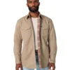 Men's Wrangler Flannel Lined Work Shirt