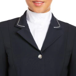 Ariat Galatea Asteri Show Coat -Riding Apparel Store galatea asteri show coat navy lapels 10035449 ariat 67409.1617659308