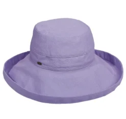 Scala Giana Cotton Big Brim Hat -Riding Apparel Store giana cotton lavender LC399 LAVENDER scala 82887.1691252272