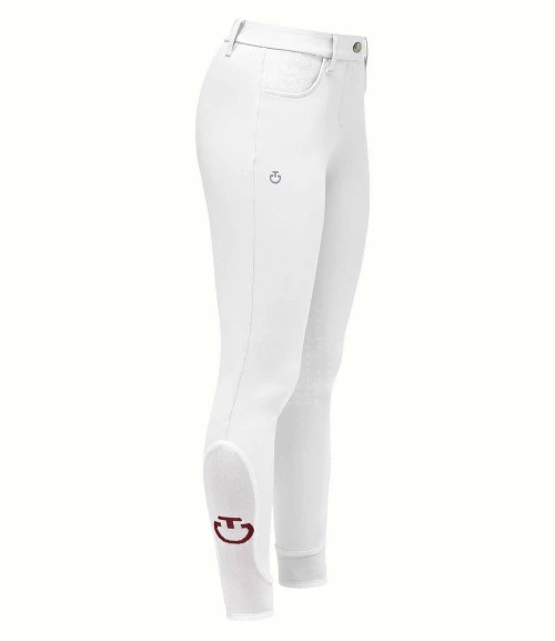 Girls Cavalleria Toscana CT Motif Print Breeches 6 Girls Cavalleria Toscana CT Motif Print Breeches - Image 6