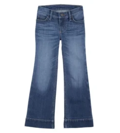 Girls Wrangler Trouser Jean -Riding Apparel Store girls daisey trouser jean front 112317227 wrangler 39248.1666668677