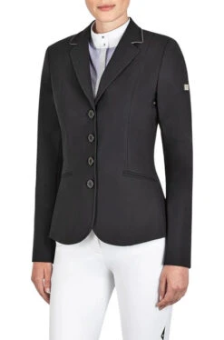 Equiline GrideG B-Move Show Coat -Riding Apparel Store grideg show coat black front M08719 006 equiline 01351.1649623605