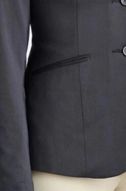 Hadley Performance Show Coat 7 Hadley Performance Show Coat -Riding Apparel Store hadley cooling show coat black front detail 33061 smartpak 69713.1649378101