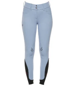 Cavalleria Toscana Team Red Stripe High Waist Breeches 17 Cavalleria Toscana Team Red Stripe High Waist Breeches -Riding Apparel Store high waist red stripe light blue front PAD162 JE010 7C00 CT 53642.1640812873
