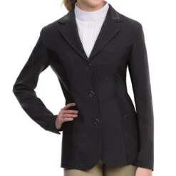 Ovation Hybrid Show Coat -Riding Apparel Store hybrid show coat black 471156 ovation 19543.1622761576