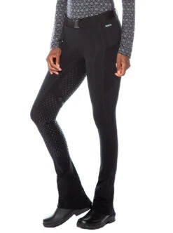 Kerrits Ice Fil Bootcut Tights Full Seat -Riding Apparel Store ice fil bootcut black side 50164 kerrits 57383.1660845744