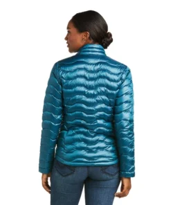 Ariat Ideal 3.0 Down Jacket -Riding Apparel Store ideal 3.0 down jacket iri teal back 10035515 ariat 69490.1633545017
