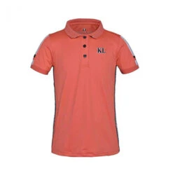 Kingsland Junior KL Vera Tech Polo 8 Kingsland Junior KL Vera Tech Polo -Riding Apparel Store junior tech polo coral front 202 PT 371 394 kingsland 21466.1604188731