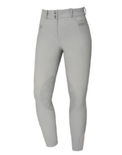 Kingsland KL Kadi E-Tec Knee Grip Breeches -Riding Apparel Store kadi knee grip breech grey front 2210242329 6553 kingsland 36990.1651445524